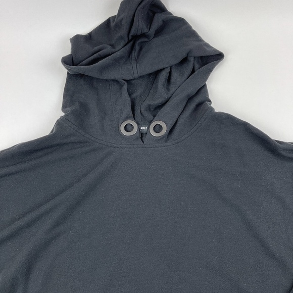 Kenneth Cole Womens Hoodie Black Large - Picture 3 of 6